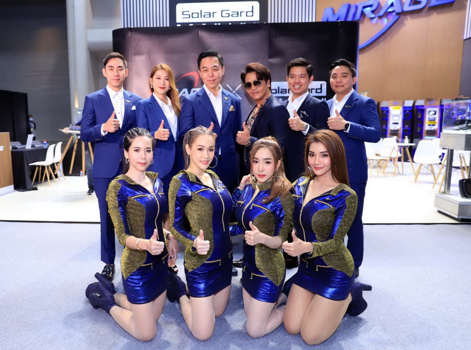 MIRAGE AUDIO ผนึกกำลัง SOLAR GARD เผยโฉมฟิล์มกรองแสงรุ่นใหม่ ในงานมอเตอร์เอ็กซ์โป 2020