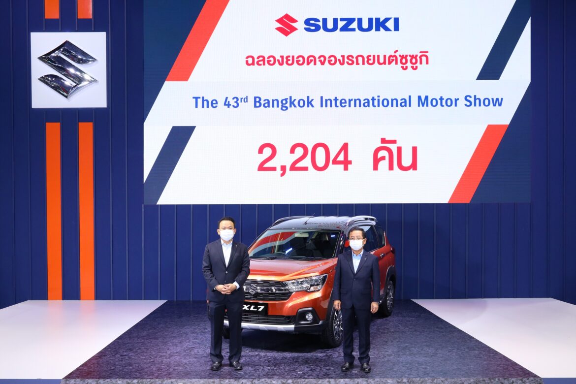 อีโคคาร์ตอบโจทย์น้ำมันแพง ซูซูกิกวาดยอดจองมอเตอร์โชว์ 2,204 คัน
