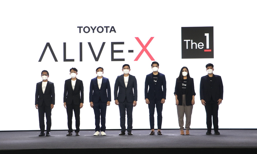 TOYOTA จับมือ The 1 แนะนำ “Toyota ALIVE-X” บน “T-Connect Application”