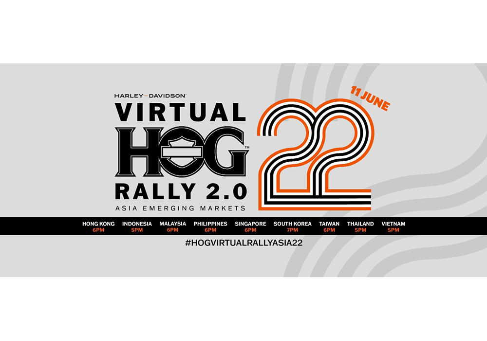 HARLEY-DAVIDSON® เตรียมจัดงาน Virtual H.O.G.® Rally Asia ครั้งที่ 2