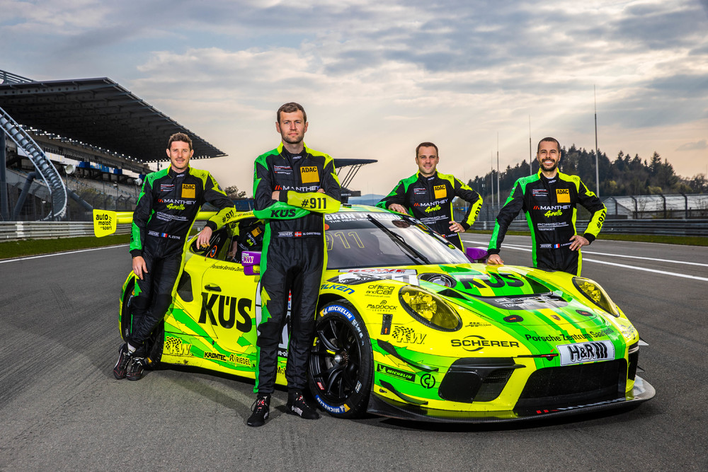 ปอร์เช่พร้อมป้องกันตำแหน่งแชมป์ในภูมิภาค Eifel ด้วยรถแข่งปอร์เช่ 911 GT3 R