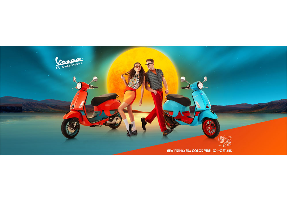 เปิดตัว Vespa Primavera Color Vibe เฉดสีแห่งความสนุกที่ไม่เหมือนใคร