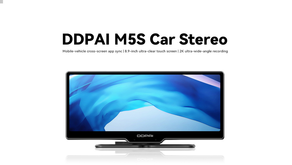 DDPAI เปิดตัว M5S Car Stereo รุ่นแรก