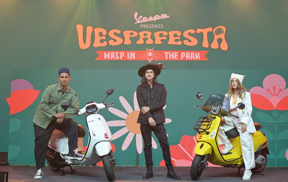 เวสป้าแรงไม่มีแผ่ว จัดงาน VESPAFESTA: WASP IN THE PARK