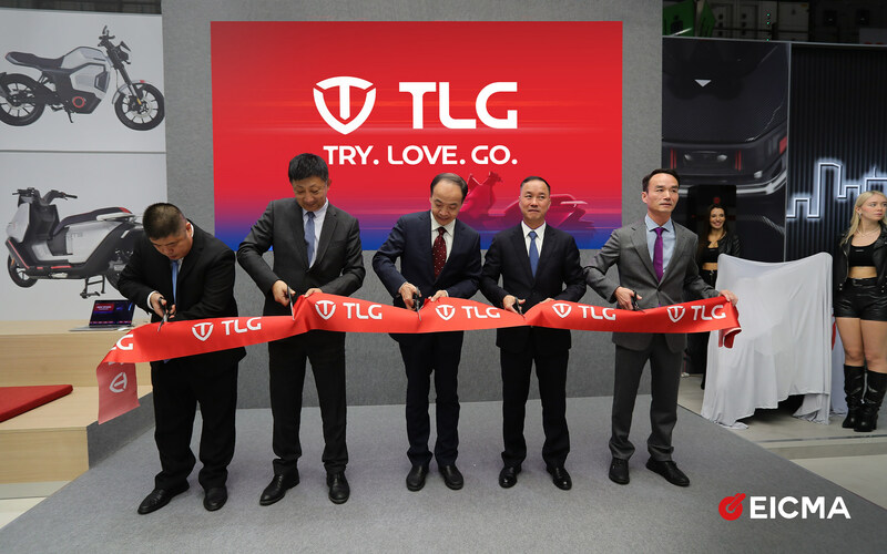 TLG แบรนด์ใหม่ของไถ่หลิง เปิดตัวอย่างน่าตื่นตาตื่นใจที่งาน EICMA ในมิลาน อิตาลี