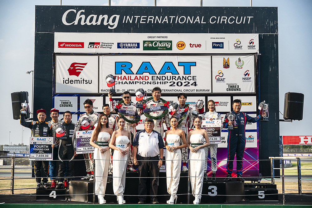 TOYOTA GAZOO Racing Thailand ประเดิมแชมป์สนามแรก
