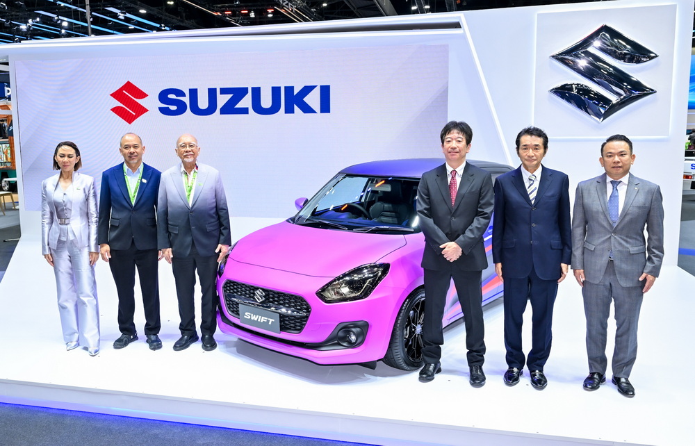 SUZUKI SWIFT นำทัพขบวนรถเข้างาน Motor Expo 2024