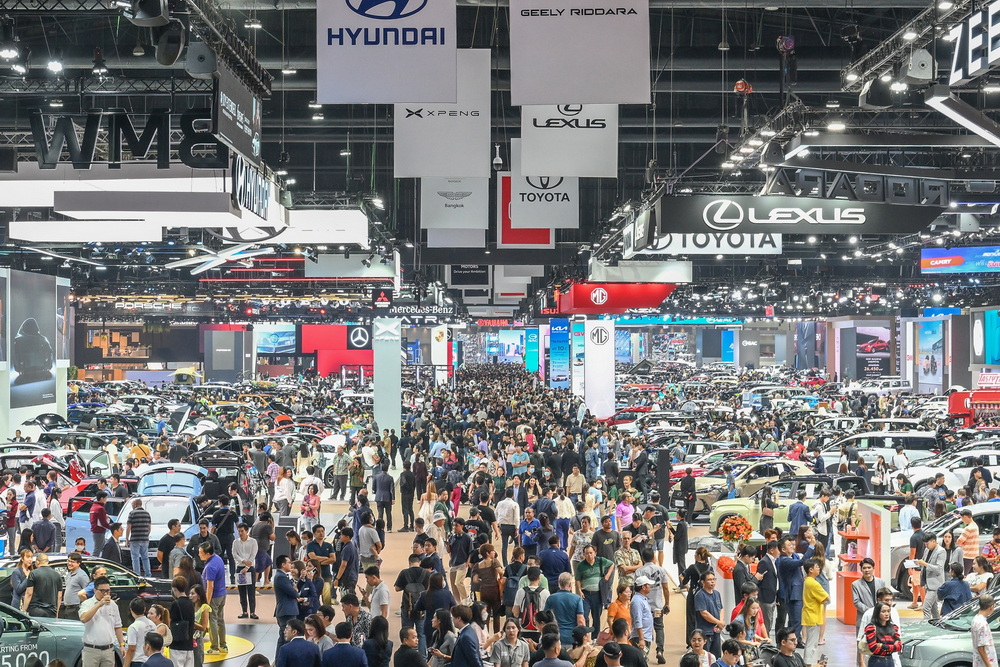 ครึ่งทาง “บางกอก มอเตอร์โชว์” ผู้บริโภคแห่ตอบรับรถ xEV ดันยอดจองโต 29%
